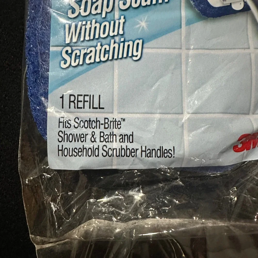 Scotch-Brite No-Scratch Scrubber Refill for‎ Shower Bath Discontinued Household